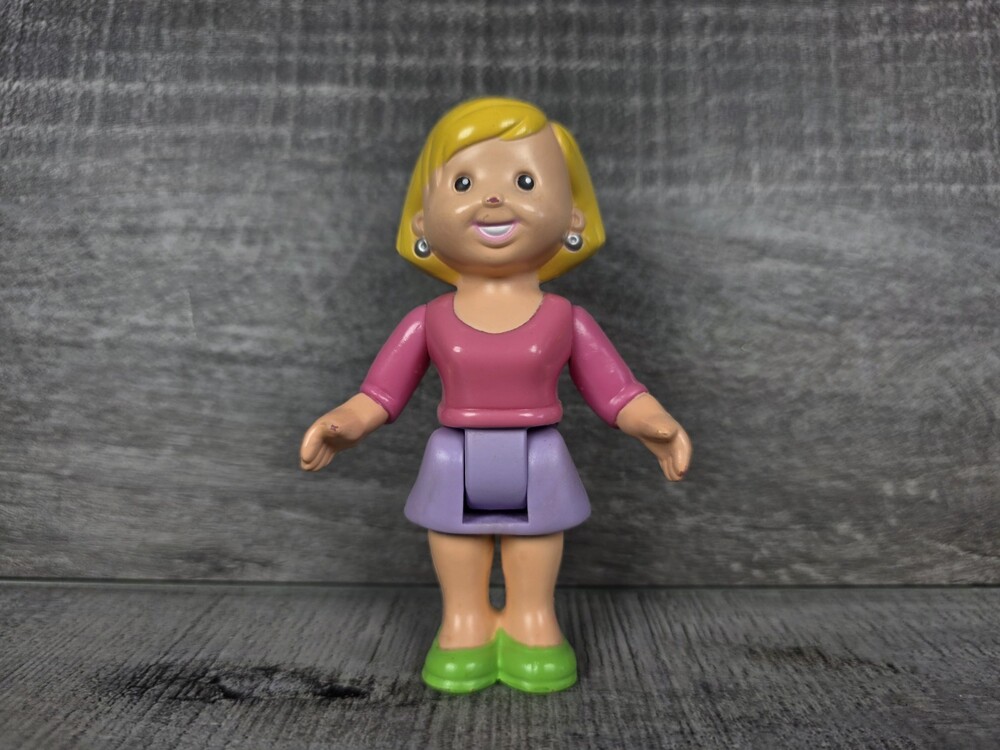 My First Dollhouse Mom Mattel Fisher-Price Family Figure g9aa
